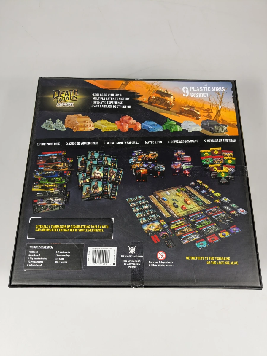 Death roads: All stars - gezelschapspel - foto 2