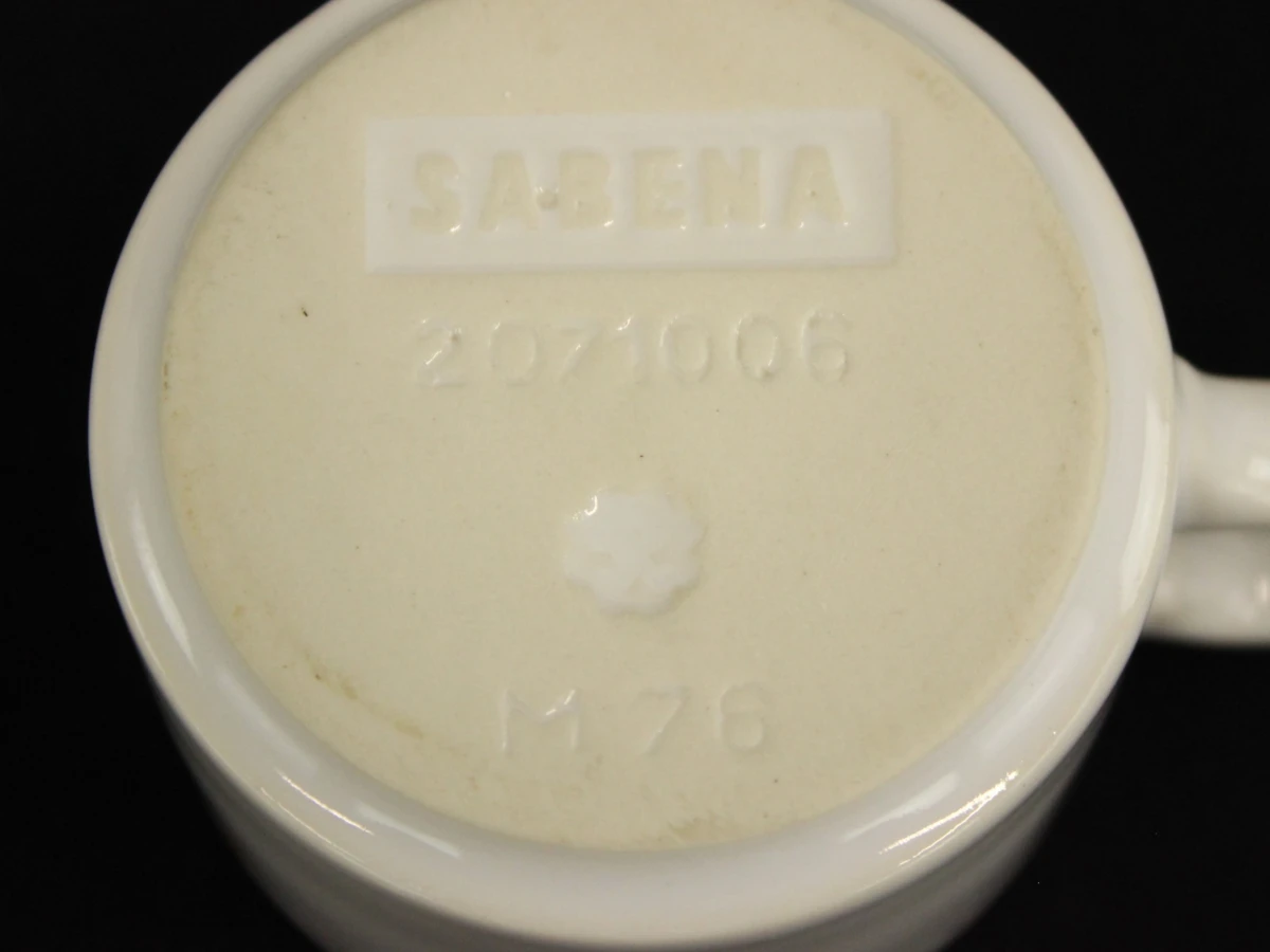 Set van 11 Sabena koffiekopjes - foto 6