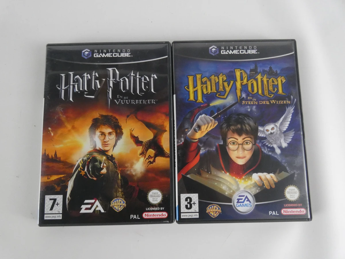 Nintendo GameCube Harry Potter en Lord of the Rings spellen met geheugenkaart - foto 2