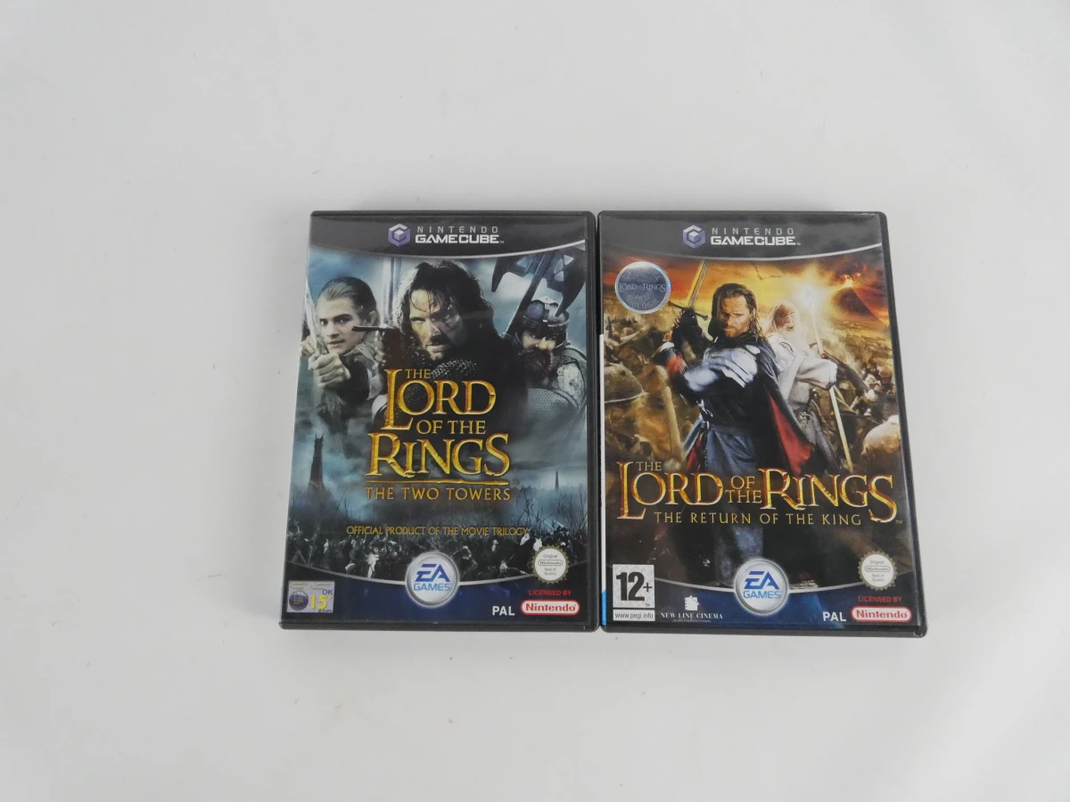 Nintendo GameCube Harry Potter en Lord of the Rings spellen met geheugenkaart - foto 8