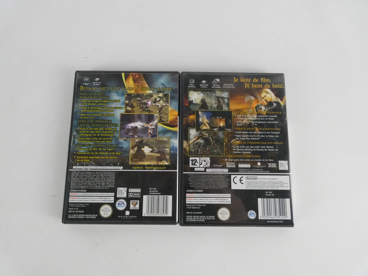 Nintendo GameCube Harry Potter en Lord of the Rings spellen met geheugenkaart - foto 10