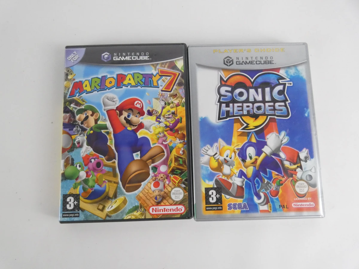 Nintendo GameCube spellen en geheugenkaart set - foto 2
