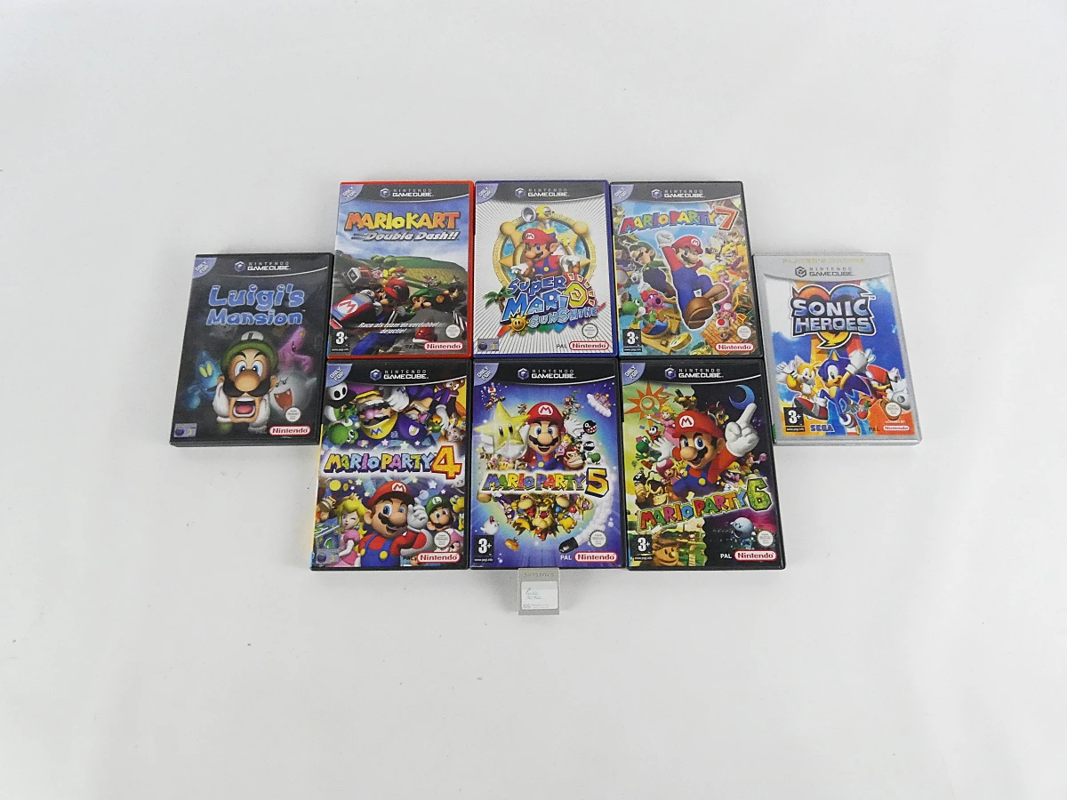 Nintendo GameCube spellen en geheugenkaart set - foto 16