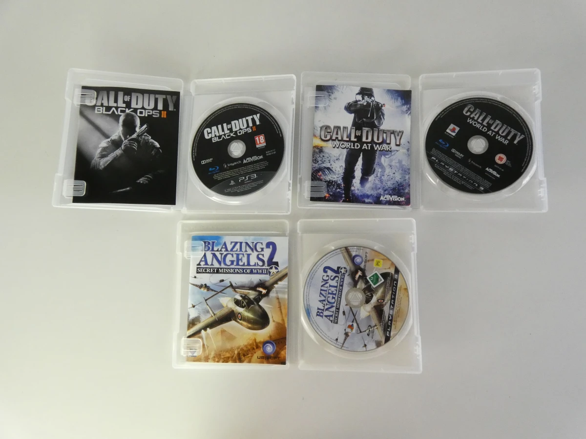 Set van 6 PS3-spellen met hoesjes en handleidingen - foto 3