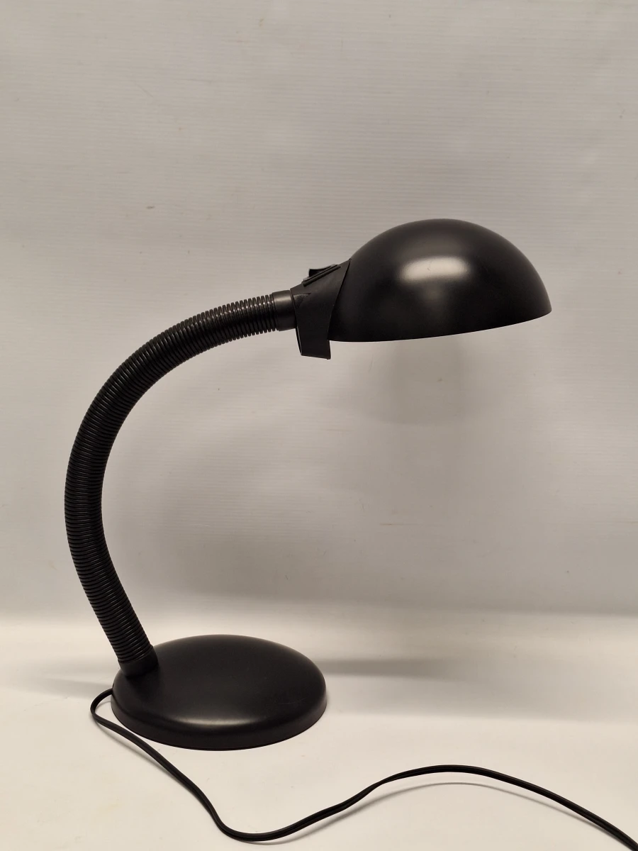 Vintage Massive bureaulamp – Belgische retro designklassieker in mat zwart - foto 5