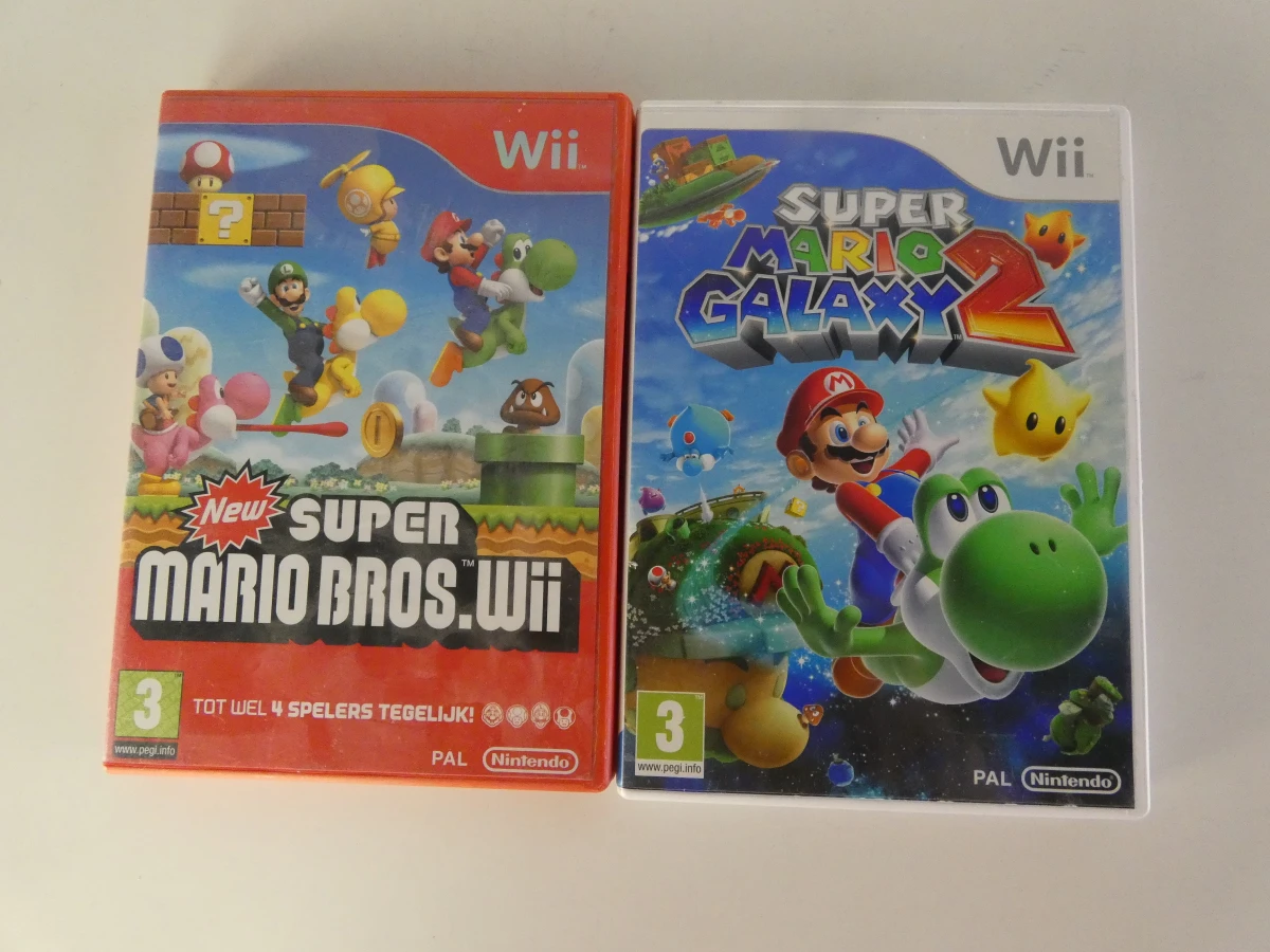 Set van 4 Wii-spellen met hoes en handleiding - foto 2