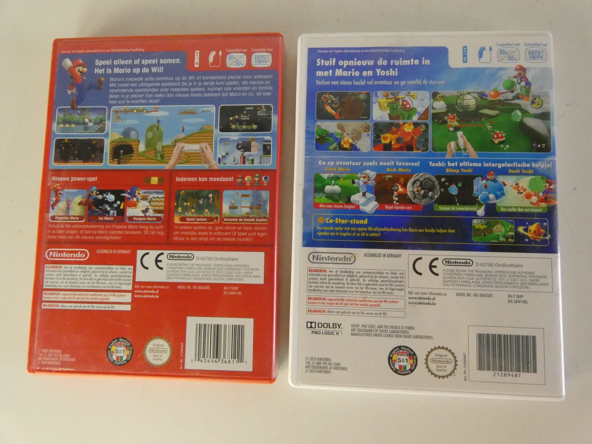 Set van 4 Wii-spellen met hoes en handleiding - foto 6
