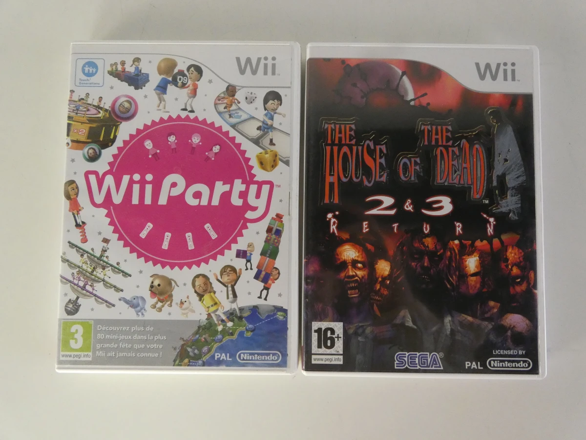 Set van 4 Wii-spellen met hoes en handleiding - foto 7
