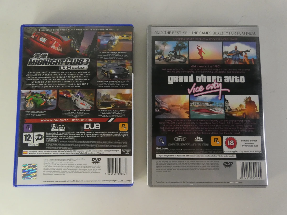 Set van 7 PlayStation 2 race- en actiegames - foto 6