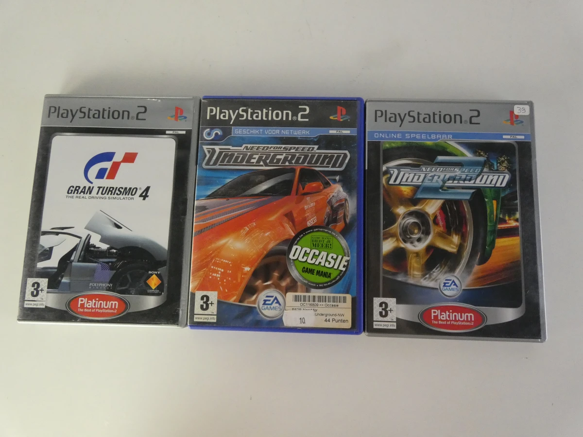 Set van 7 PlayStation 2 race- en actiegames - foto 11