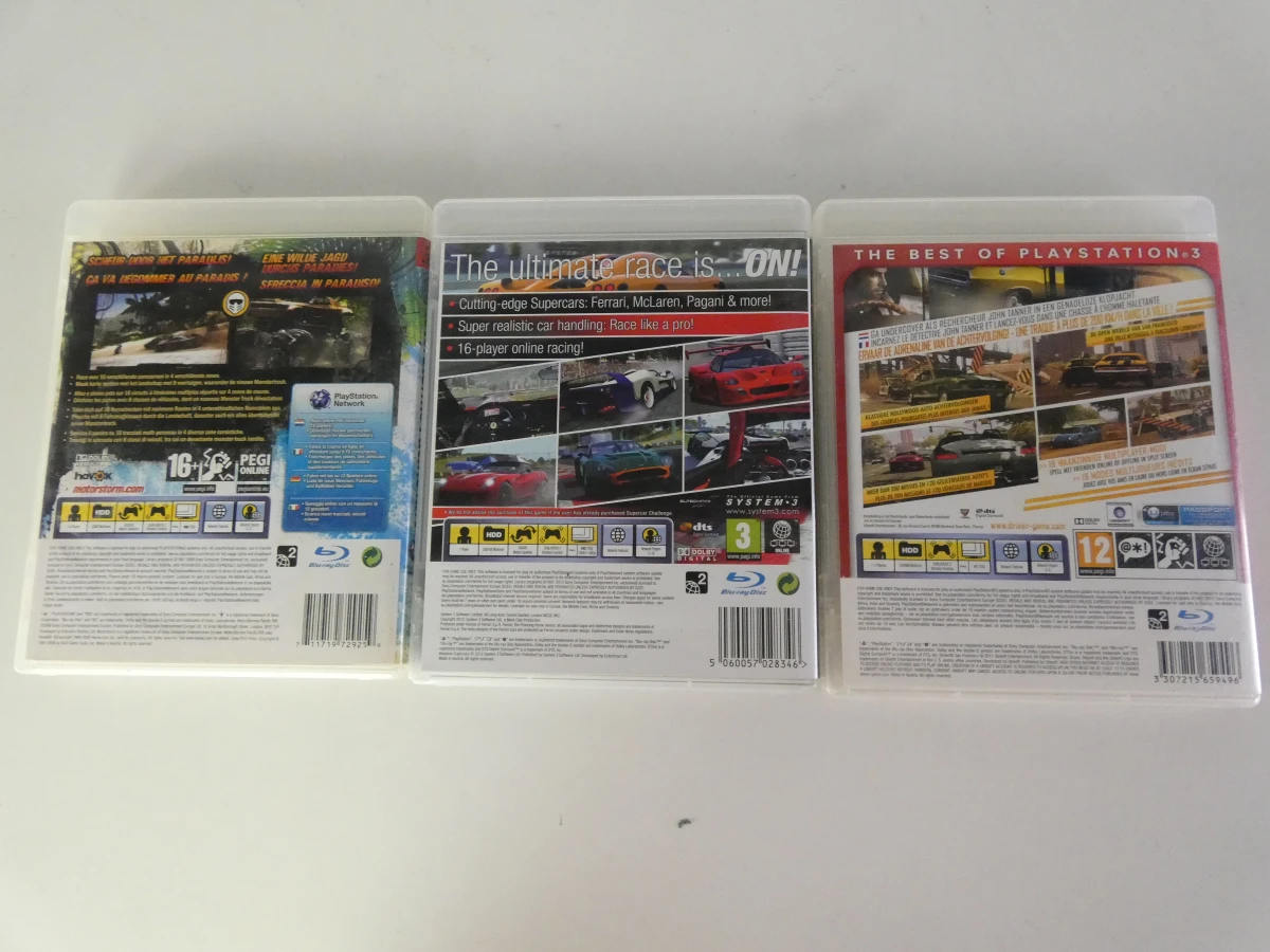 Set van 5 PS3-spellen met race- en actiegames - foto 10