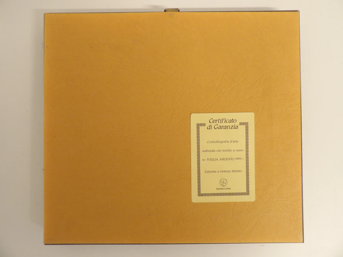 Verzameling bladgoud en zilverblad kunstwerkjes - foto 12