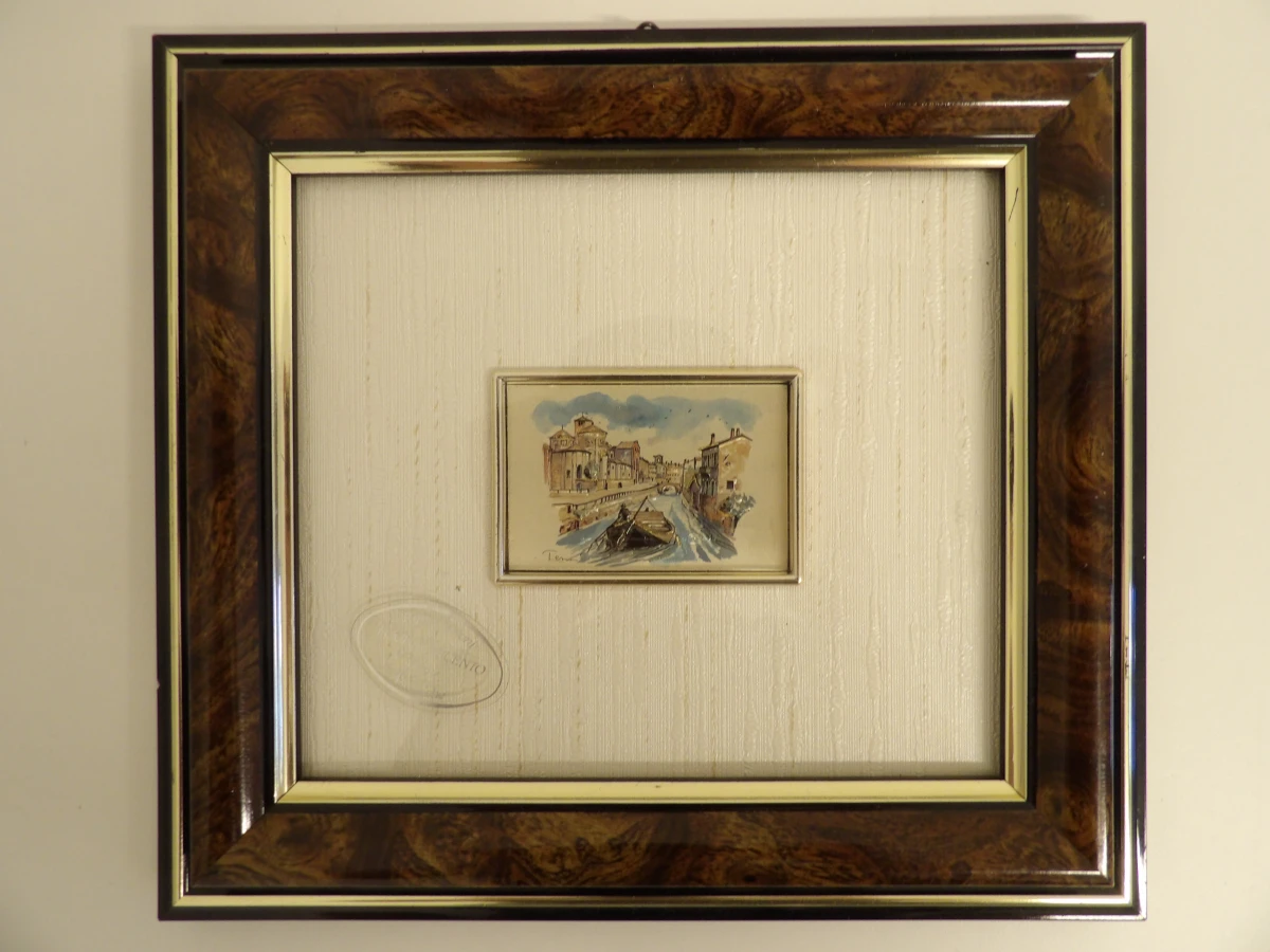 Verzameling bladgoud en zilverblad kunstwerkjes - foto 14