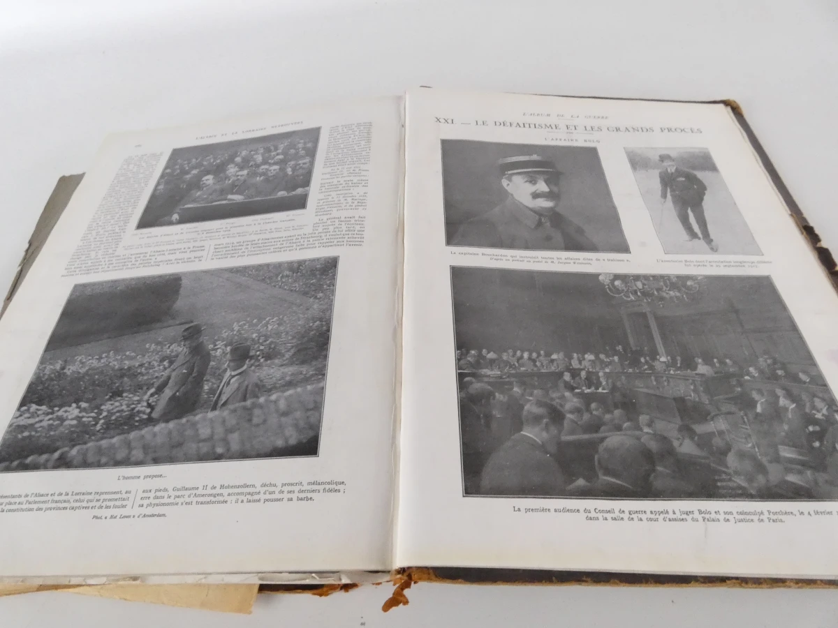 Oude boeken Album de la Guerre 1914-1918 met illustraties - foto 8