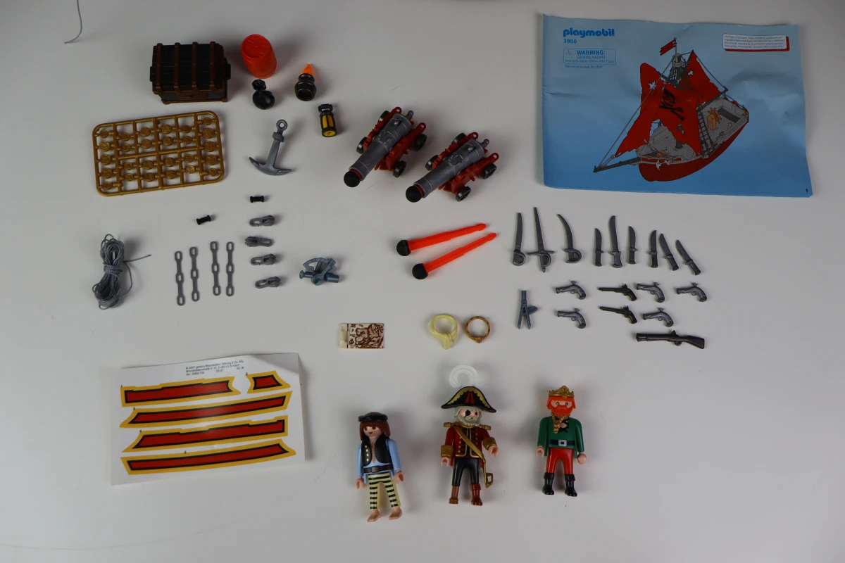 Playmobil Pirates 3900 Piratenschip met accessoires - foto 5