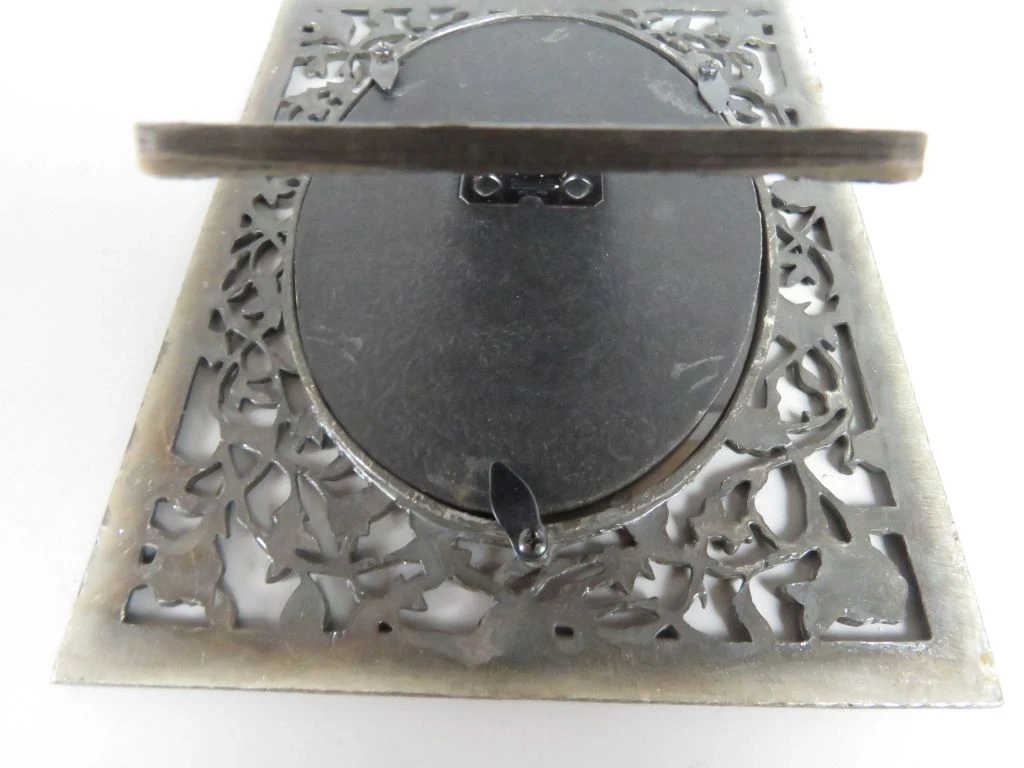 Decoratieve metalen fotolijst met bloemenmotief - foto 7