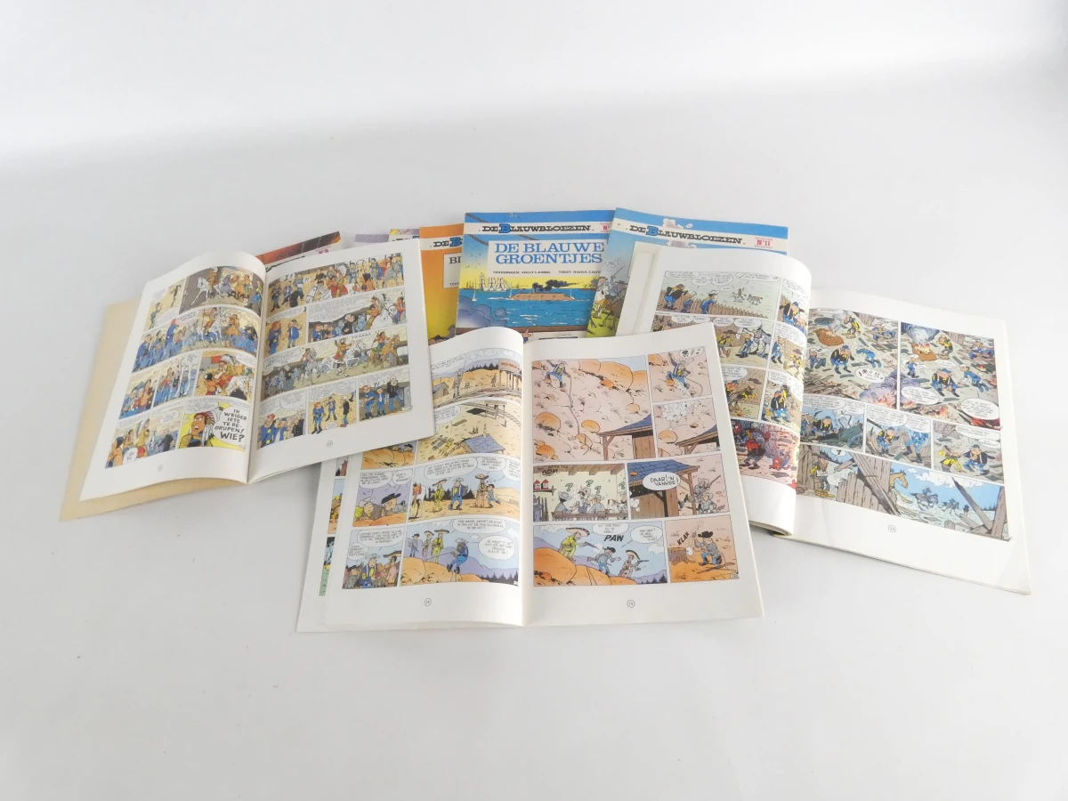 Set van 22 vintage stripalbums  De Blauwbloezen - foto 6