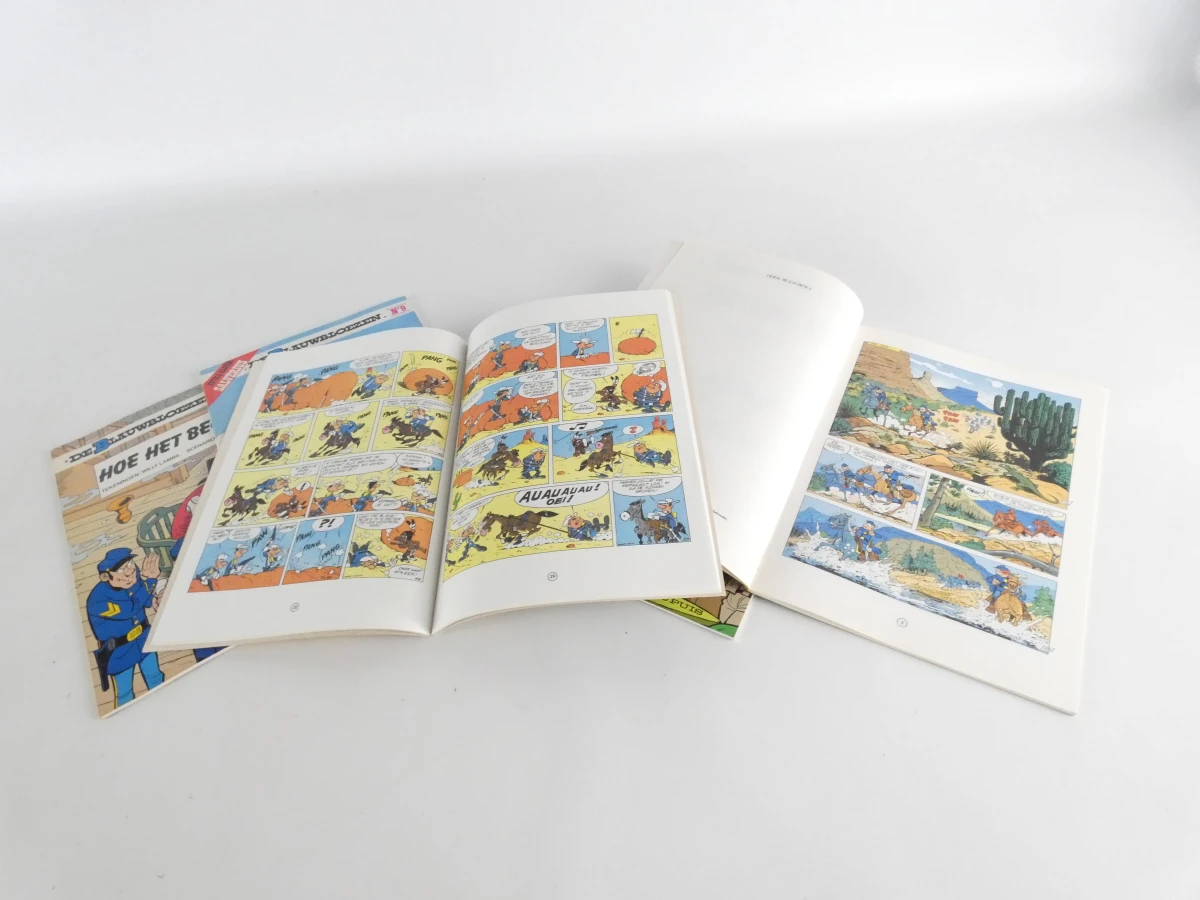 Set van 22 vintage stripalbums  De Blauwbloezen - foto 8