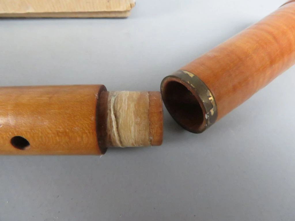 Houten blokfluit TUJU met originele doos - foto 5