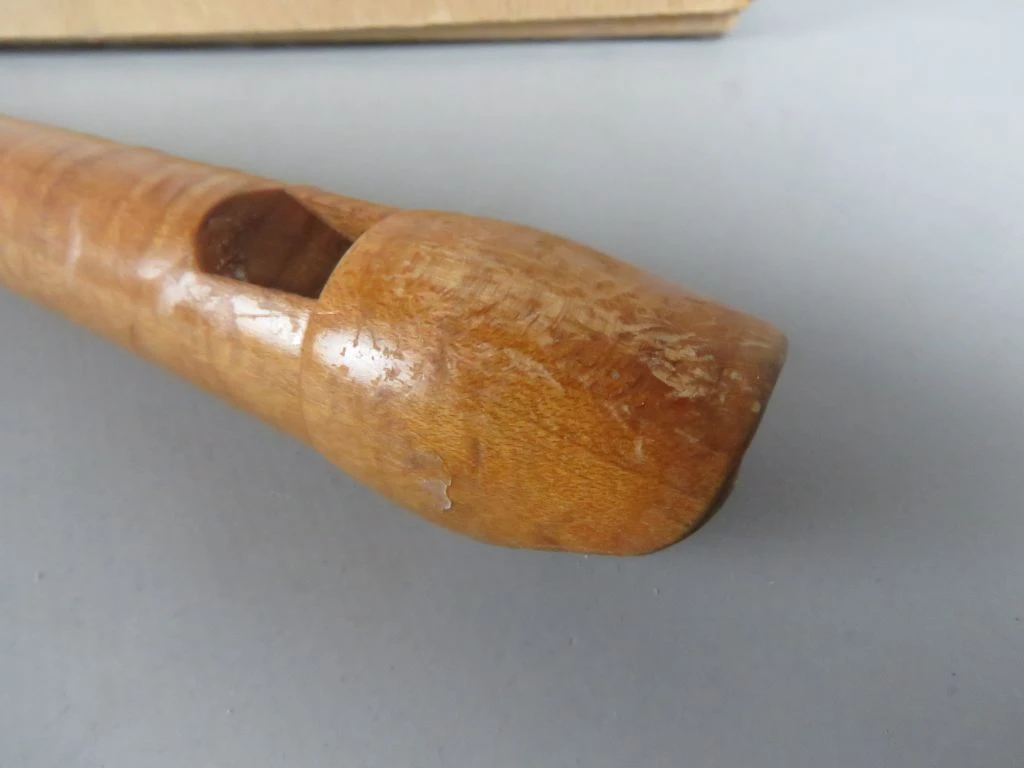 Houten blokfluit TUJU met originele doos - foto 3