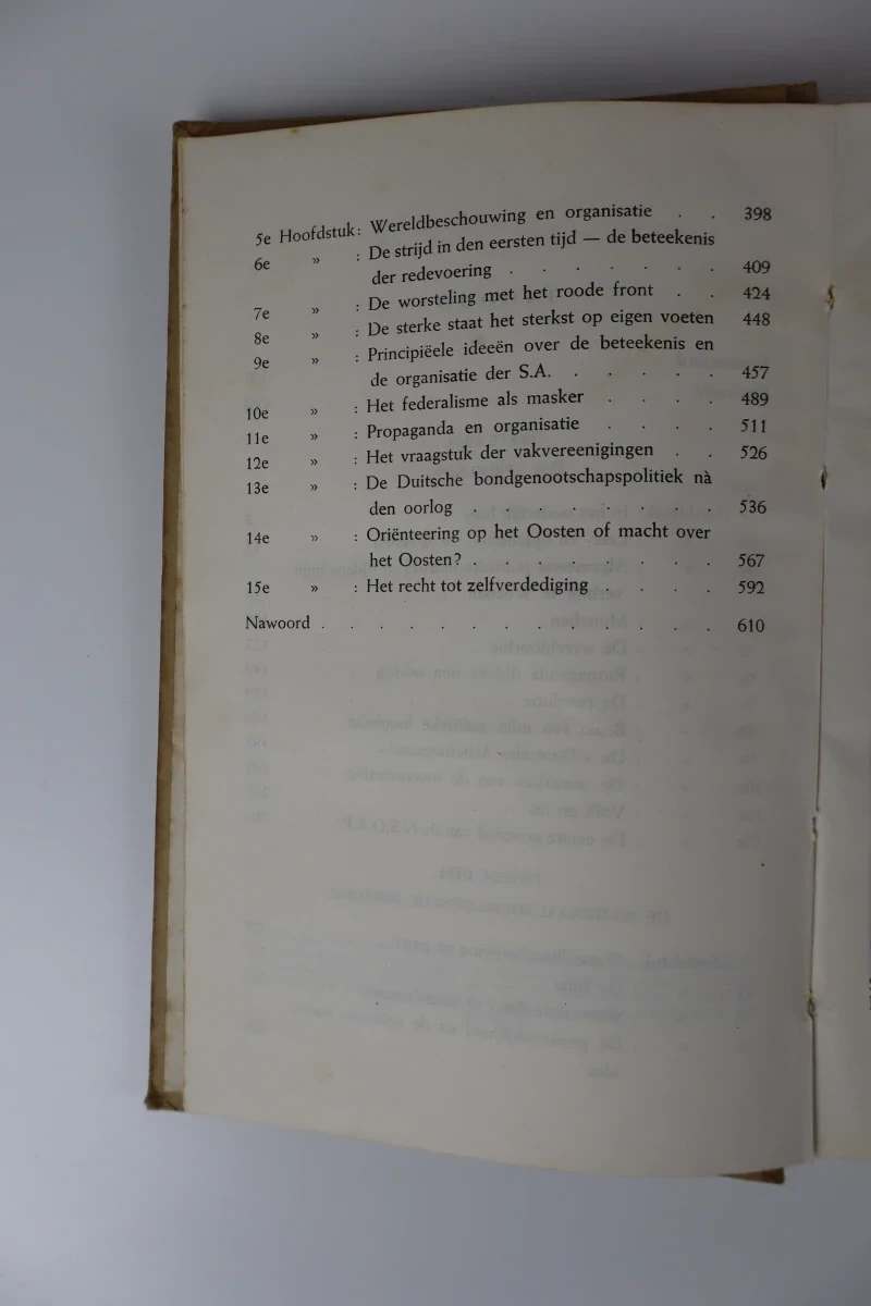 Mijn Kamp (Mein Kampf) – Adolf Hitler, uitgave 1942 - foto 4