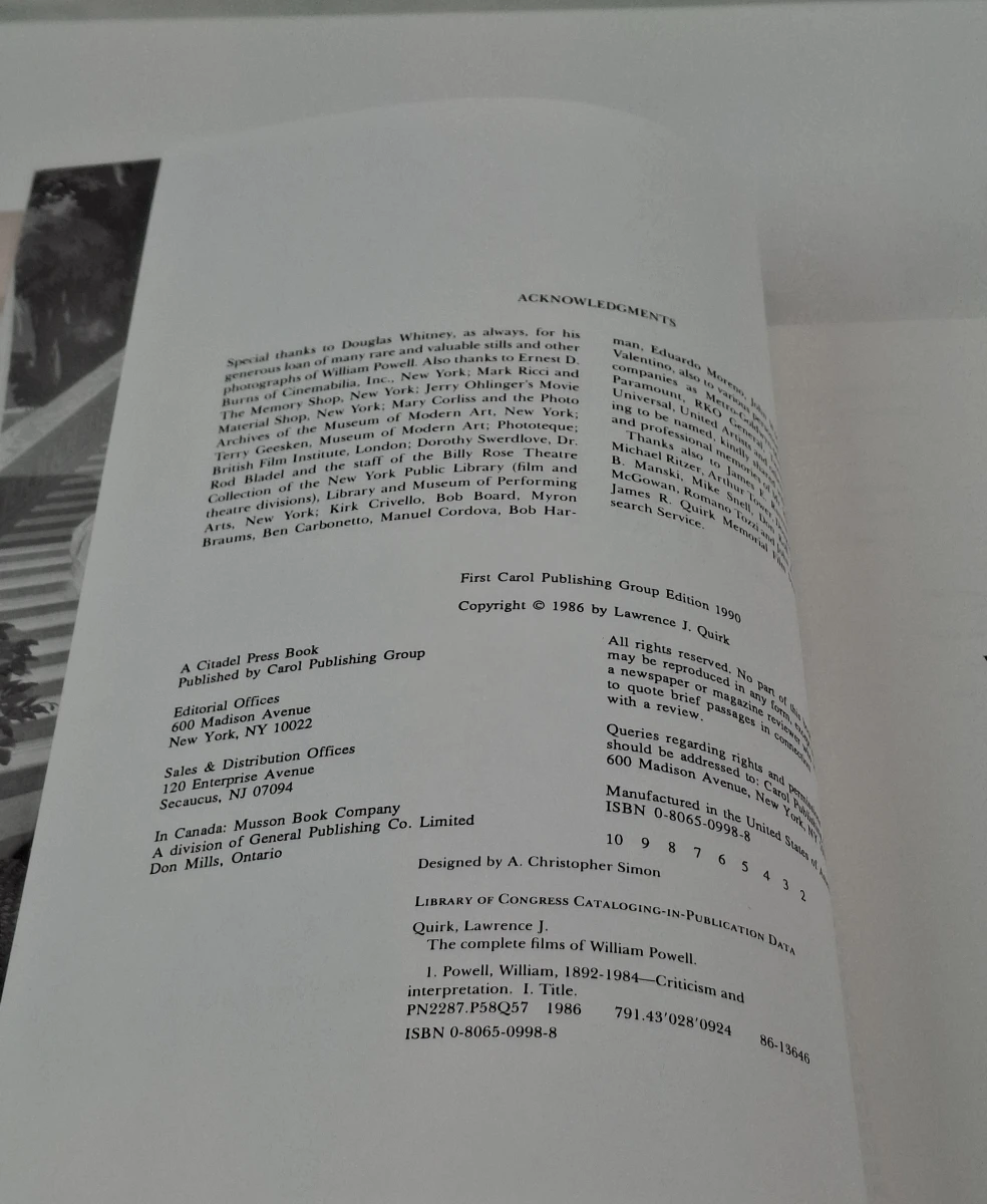 Boek: "The Complete Films of William Powell" - foto 5