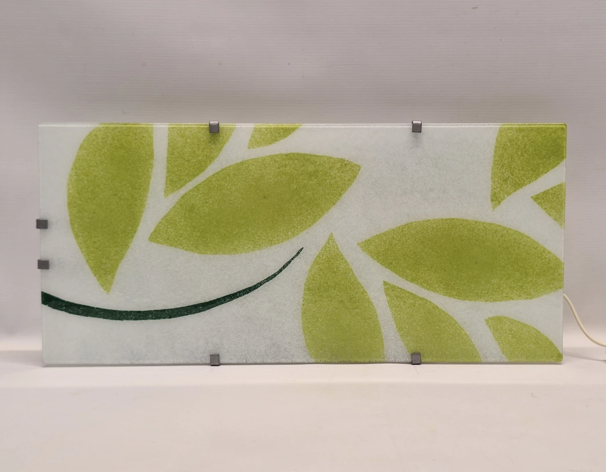 Zeldzame Vintage IKEA Gyllen Glazen Wandlamp door Julia Treutiger, Jaren 90 - foto 4