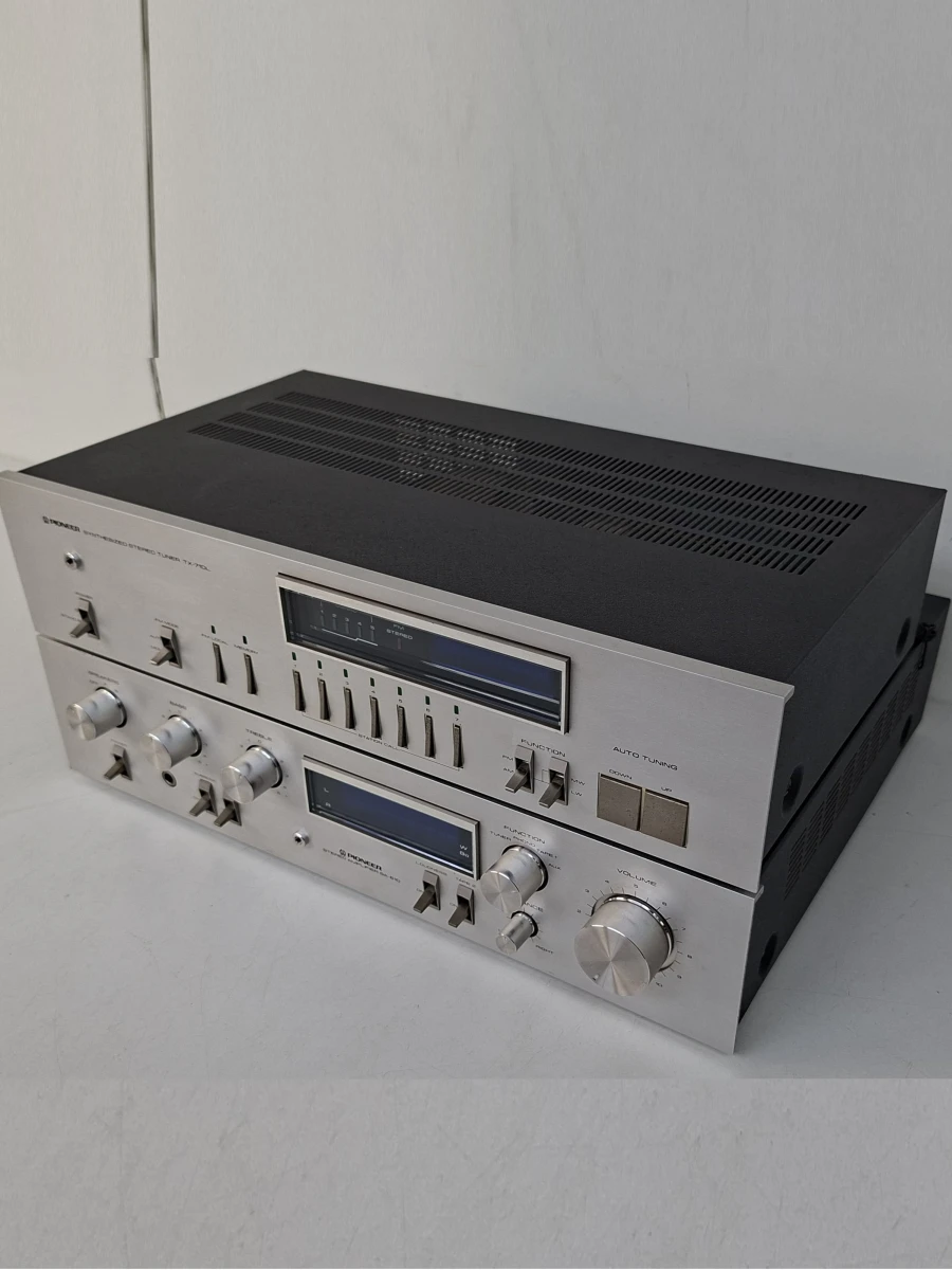 💎 Iconische Pioneer 'Blue Line' Vintage HiFi Set – SA-610 & TX-710L 💎