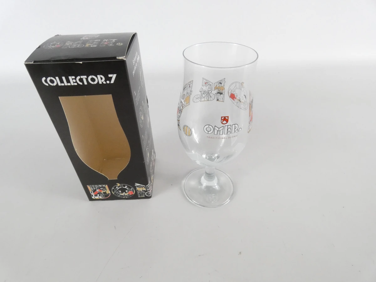 Collector.7 Omer bierglas met originele doos - foto 2