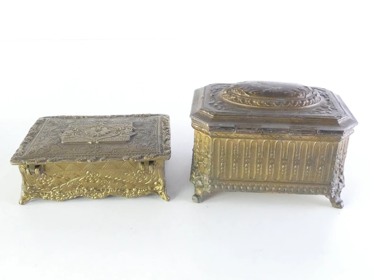 Set van 5 vintage sier- en juwelendoosjes - foto 7
