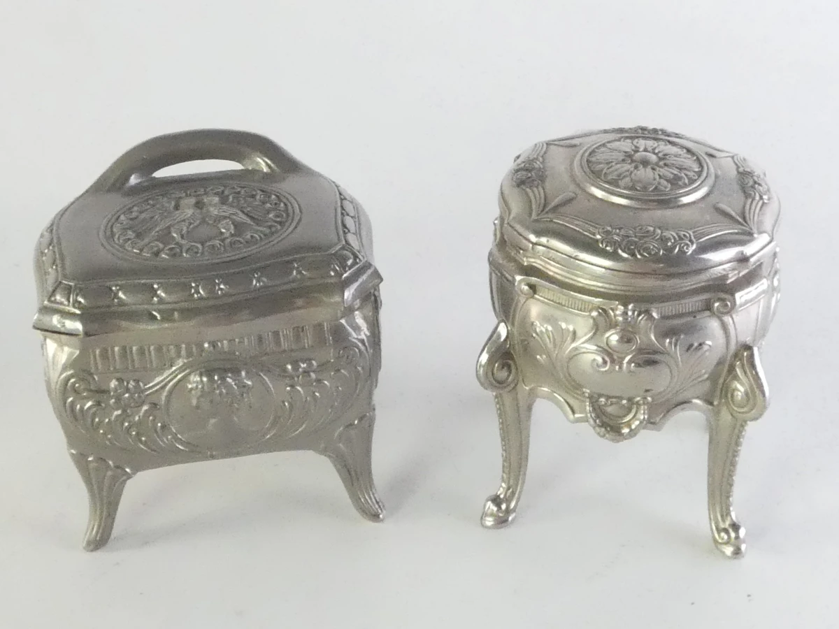 Set van 5 vintage sier- en juwelendoosjes - foto 12