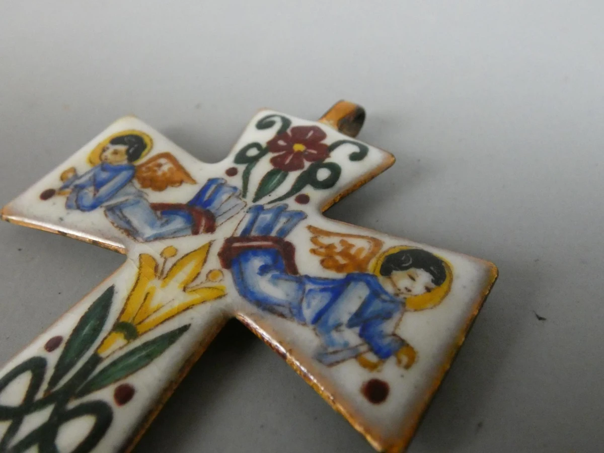 Handbeschilderd kruishanger - foto 4