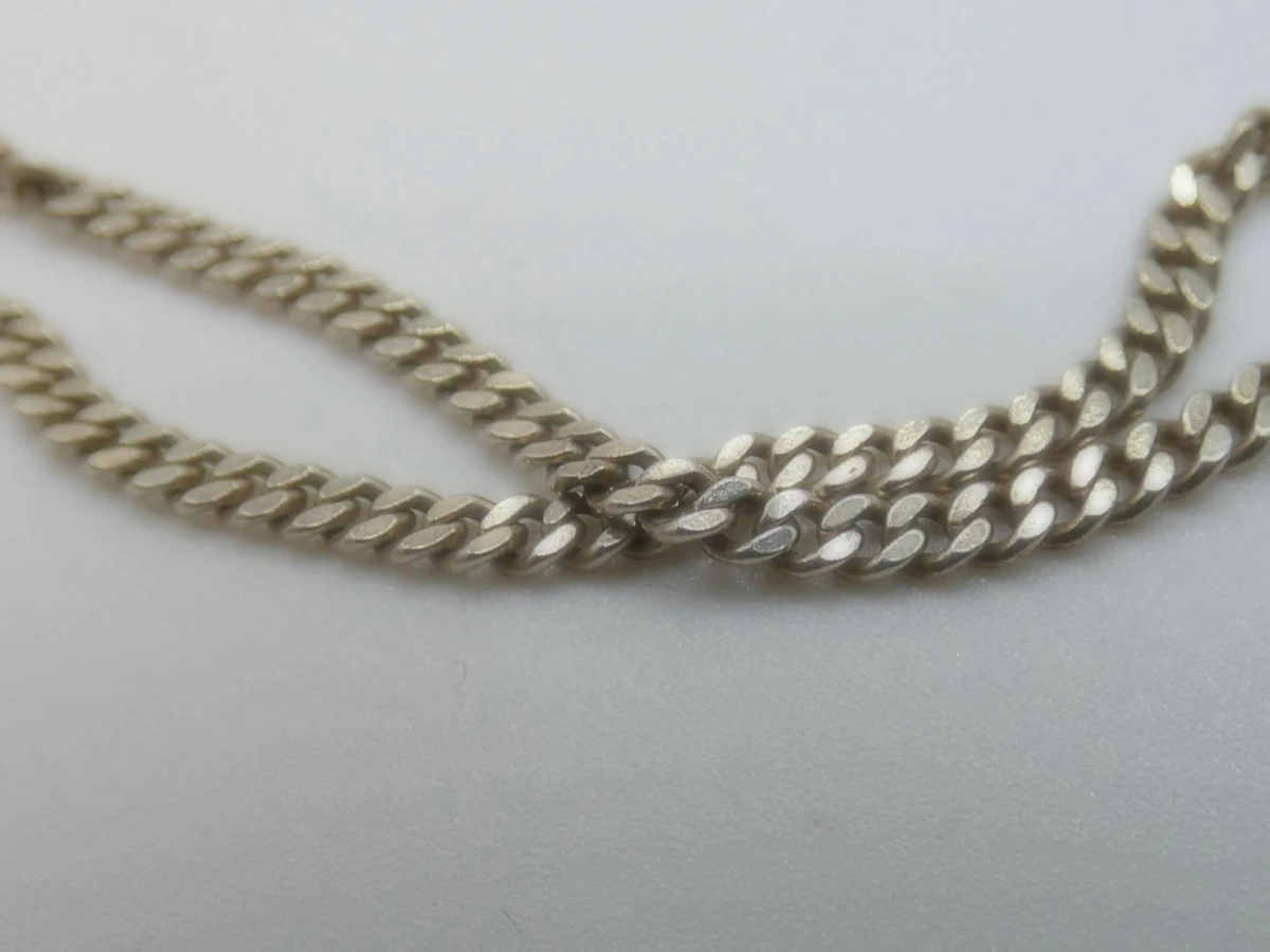 Zilveren schakelketting - foto 4