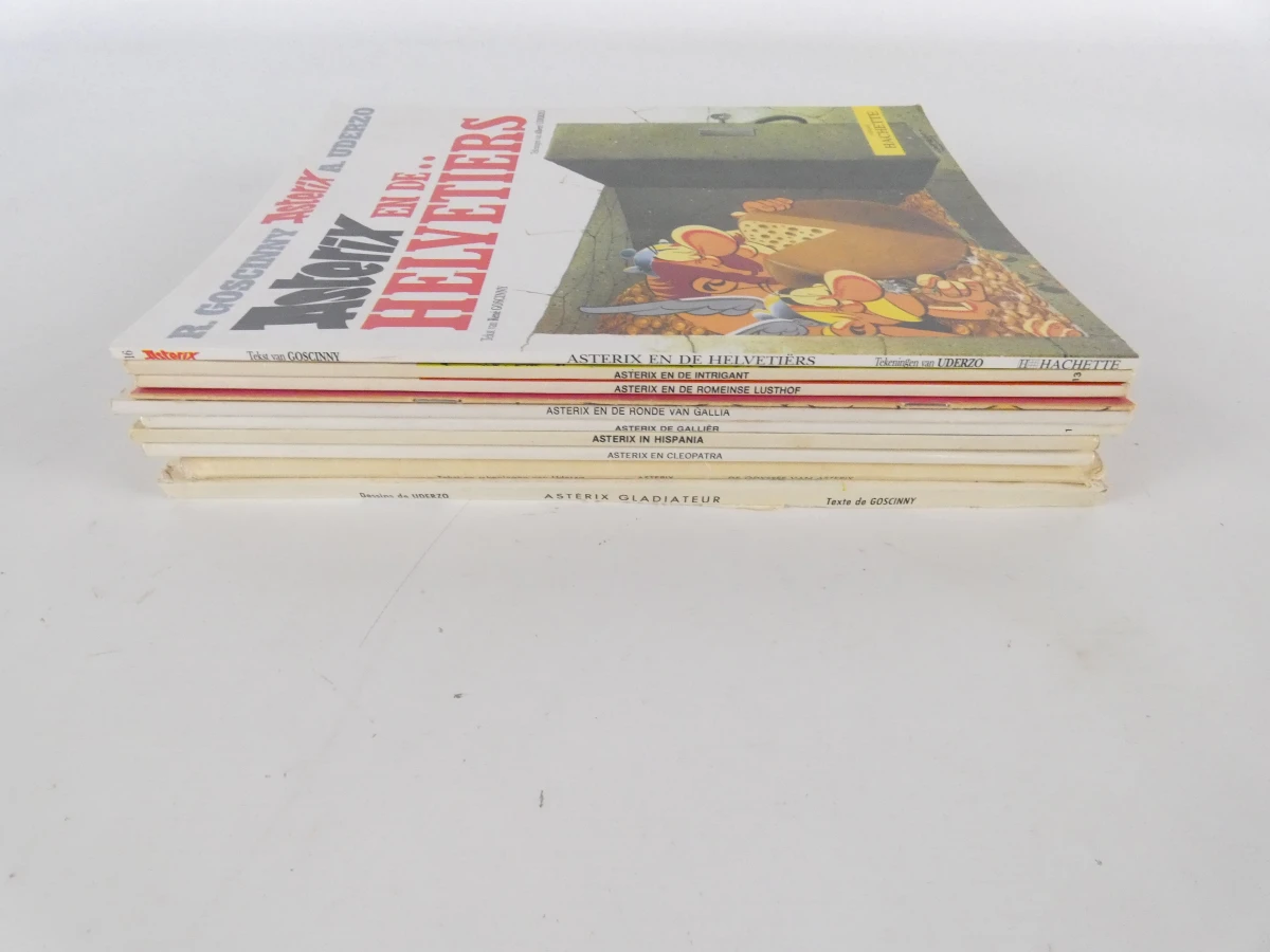 Set van 10 vintage Asterix-stripalbums - foto 3