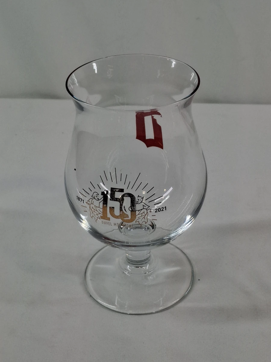 Set van 9 Duvel bierglazen met diverse opdrukken - foto 5