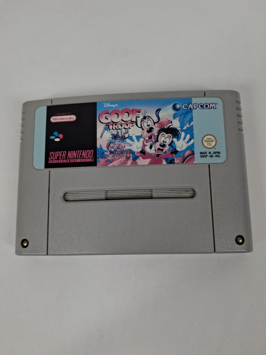 2 Super Nintendo spelcartridges Goof Troop en Donald in Maui Mallard - foto 4