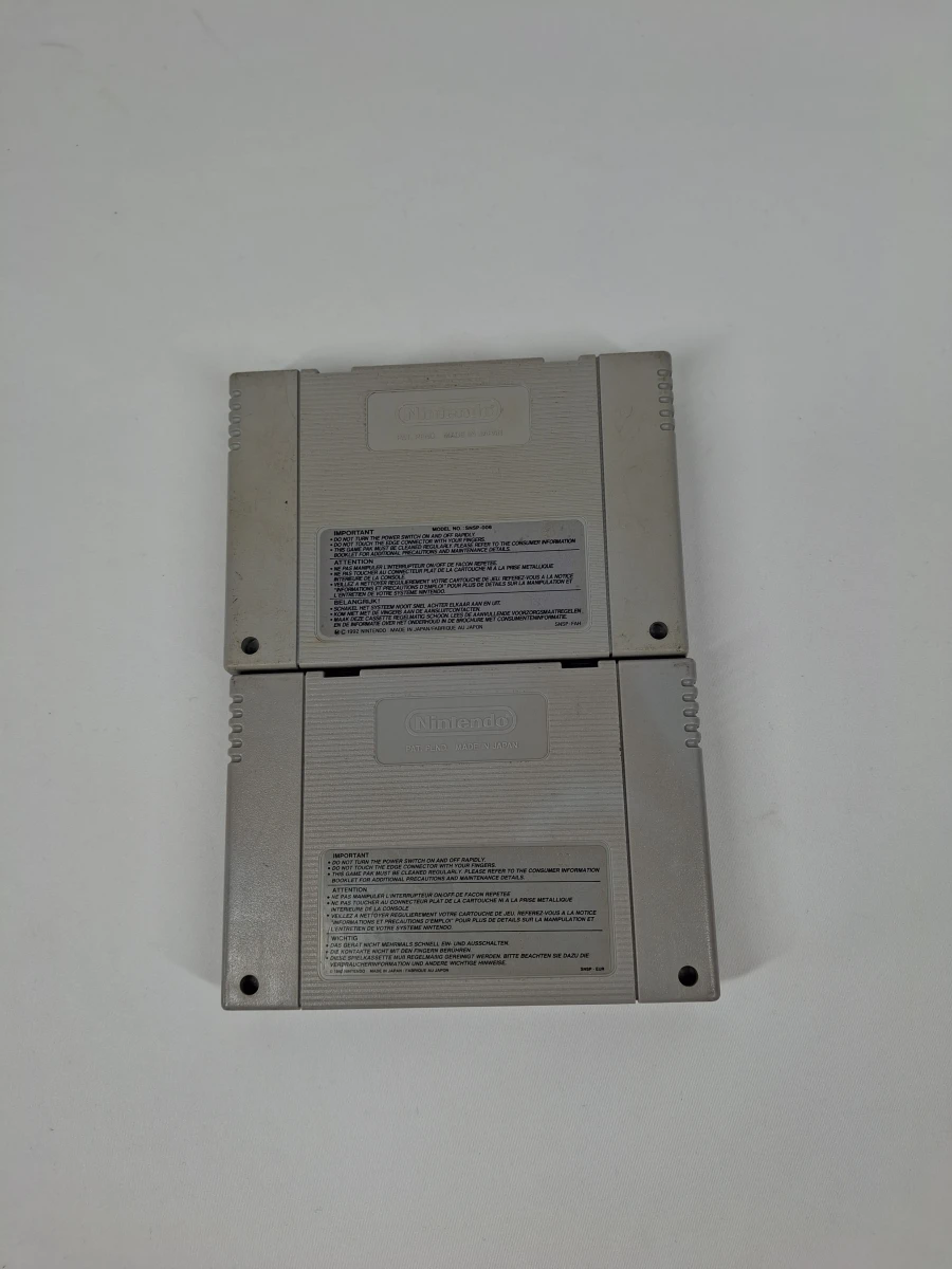 2 Super Nintendo spelcartridges Goof Troop en Donald in Maui Mallard - foto 3