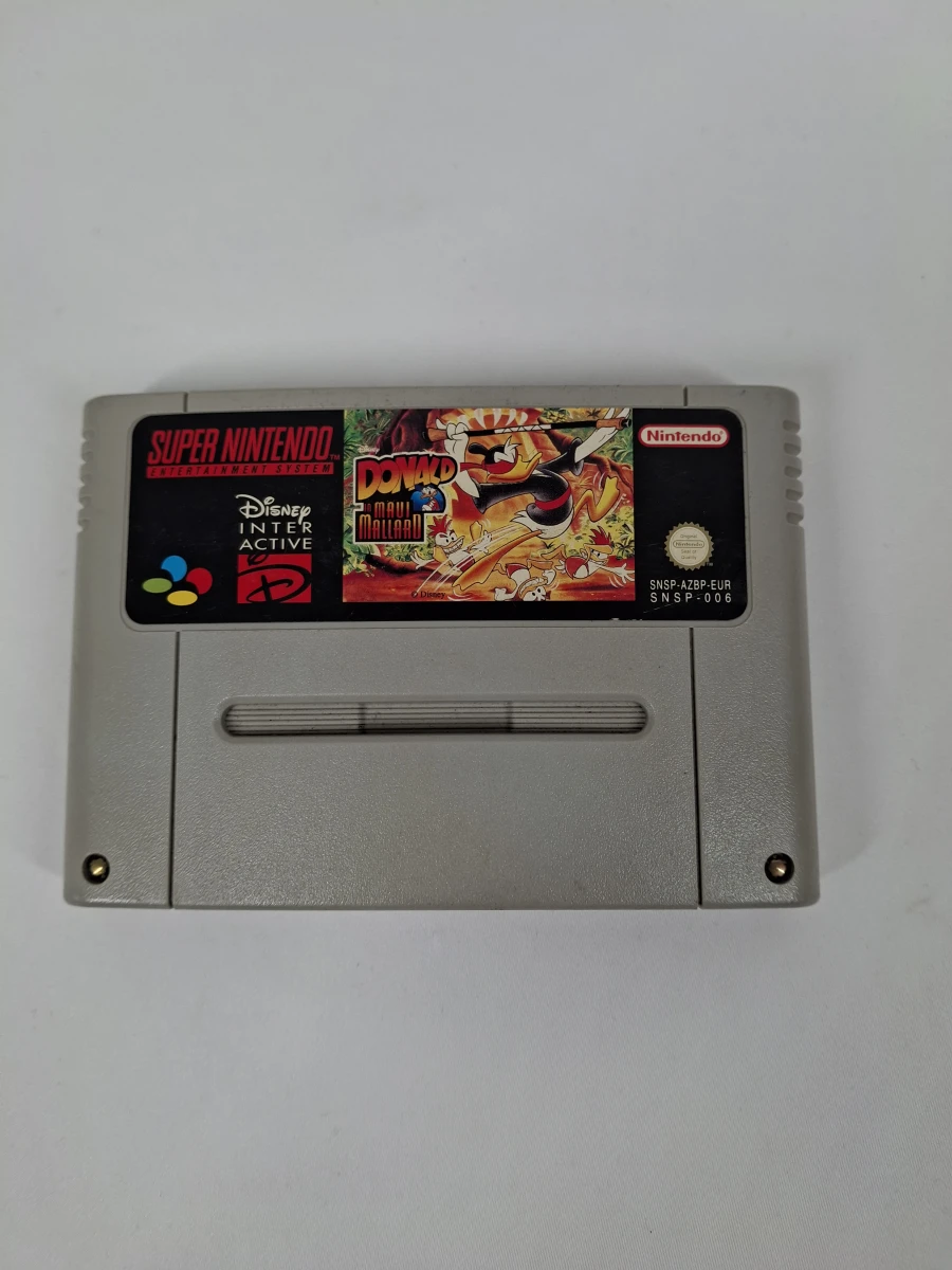 2 Super Nintendo spelcartridges Goof Troop en Donald in Maui Mallard - foto 5