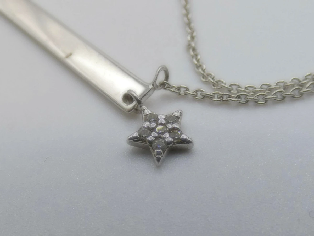 Zilveren Victoria collier met hanger - foto 5