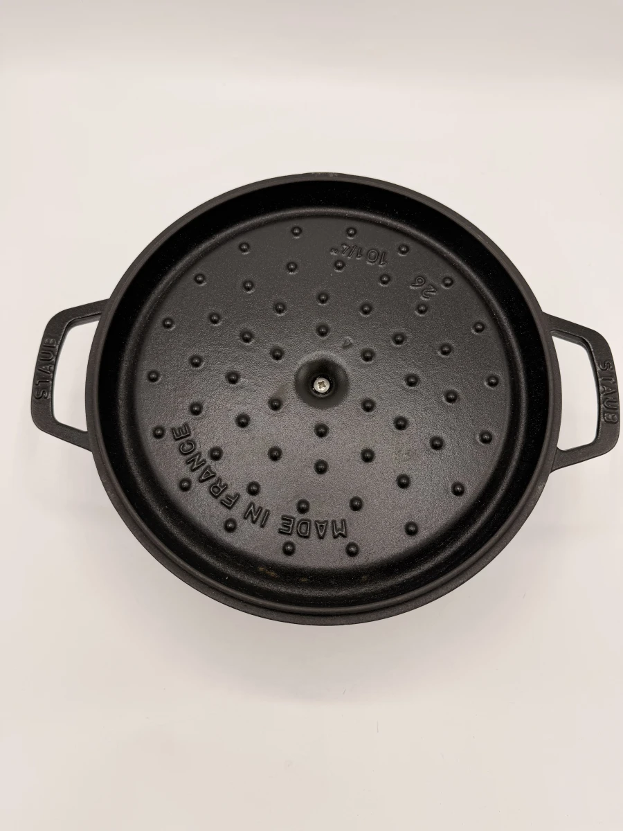 Staub gietijzeren kookpot zwart - foto 2