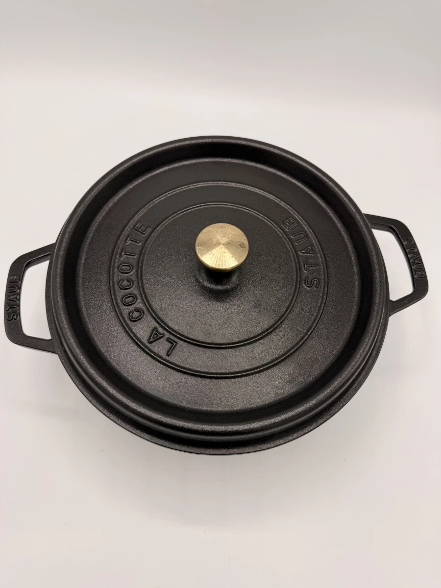 Staub gietijzeren kookpot zwart - foto 4