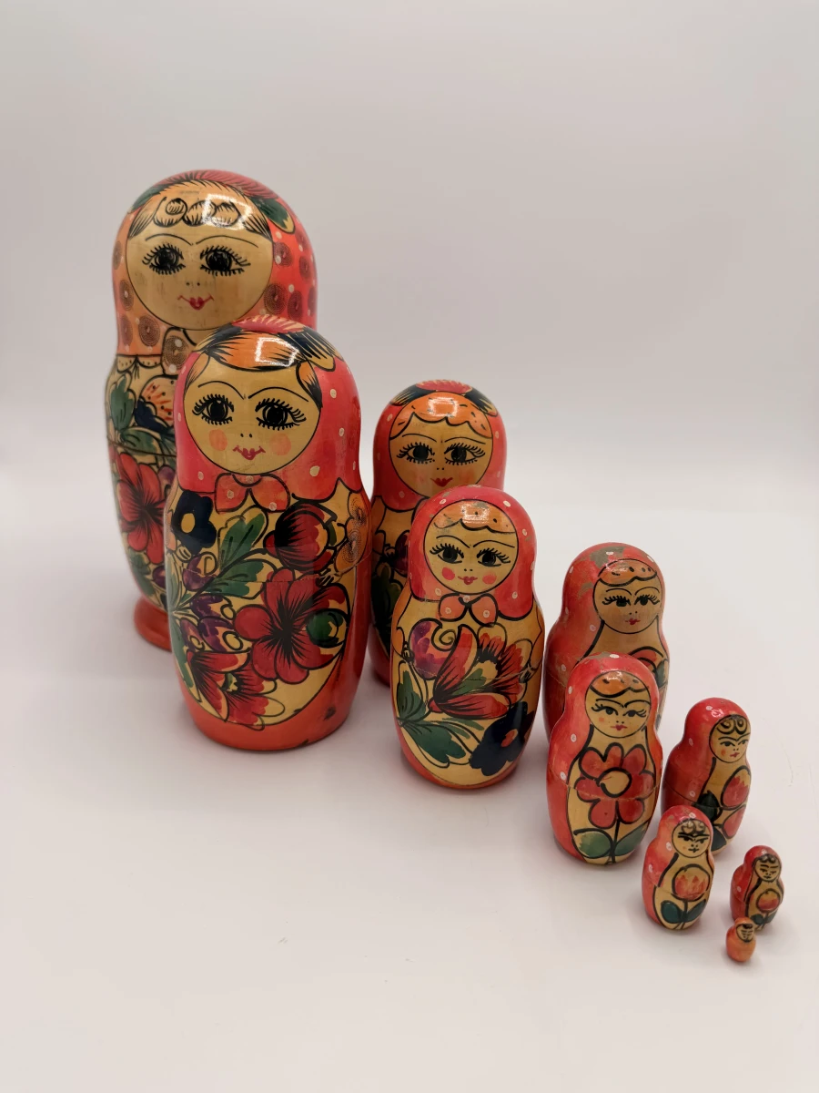 Set Matroesjka-poppen (10 delig) - foto 2