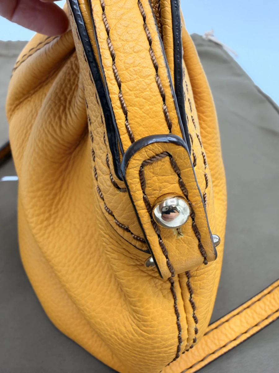 Lancel Gousset handtas okergeel - foto 3