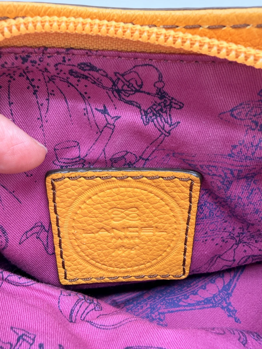 Lancel Gousset handtas okergeel - foto 6