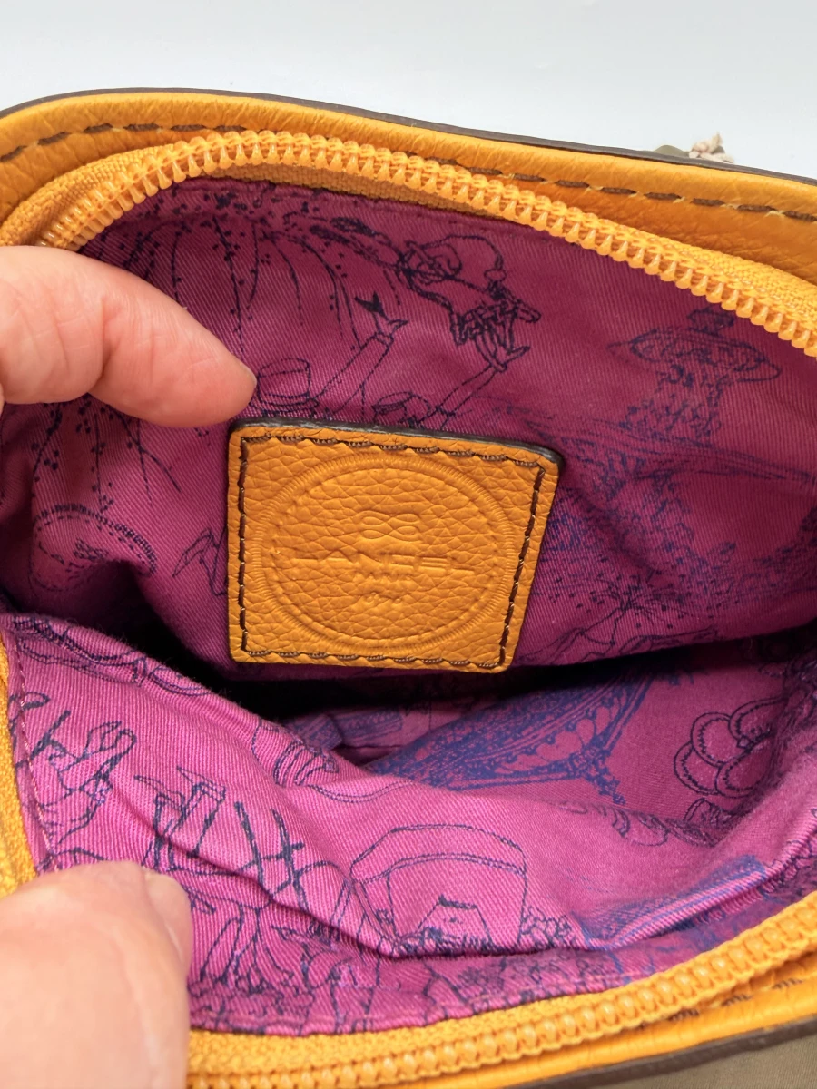 Lancel Gousset handtas okergeel - foto 5