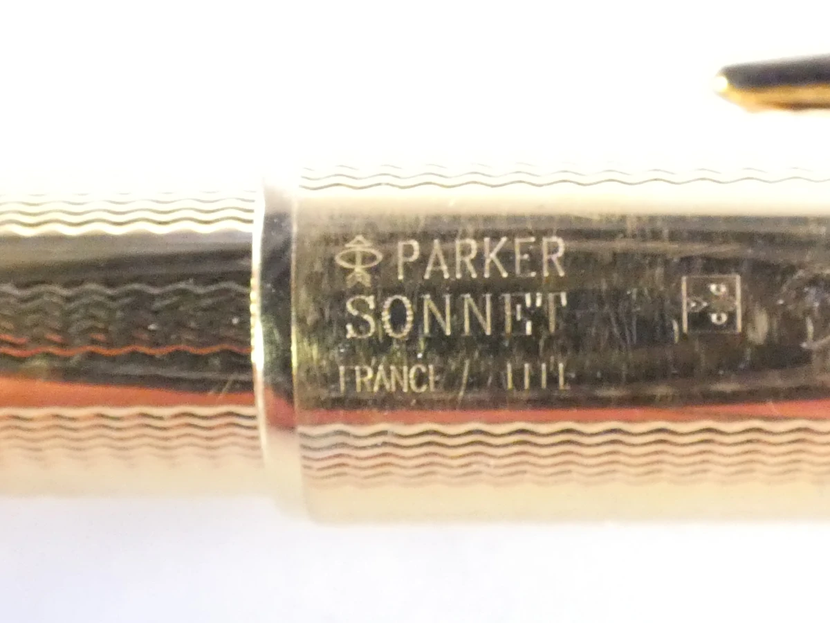 Luxe Parker Sonnet Vulpen 18K - foto 3