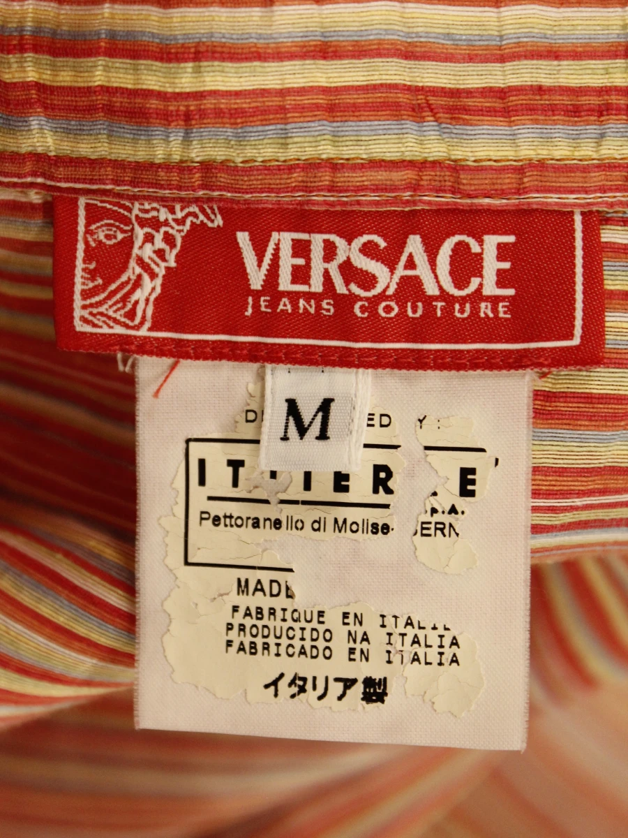 Versace Jeans Couture - knap linnen hemd - made in Italy - foto 10