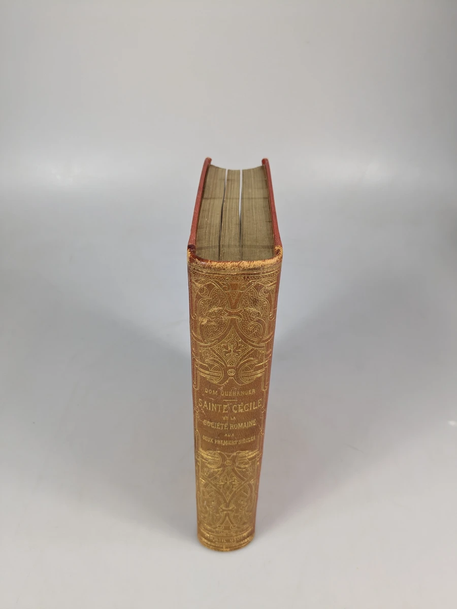 Antiek boek Saint Cécile en de Société Romaine uit 1879 - foto 3