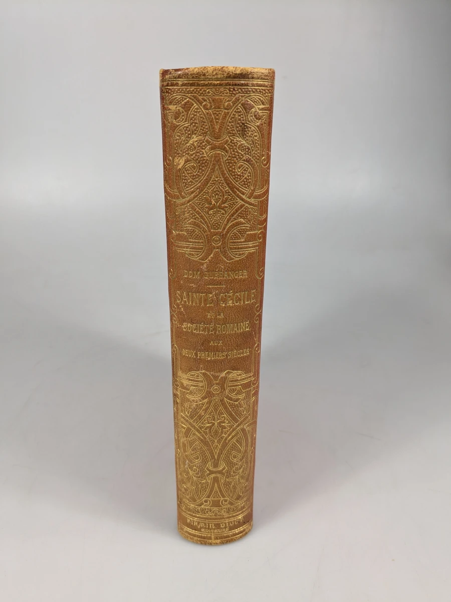 Antiek boek Saint Cécile en de Société Romaine uit 1879 - foto 2