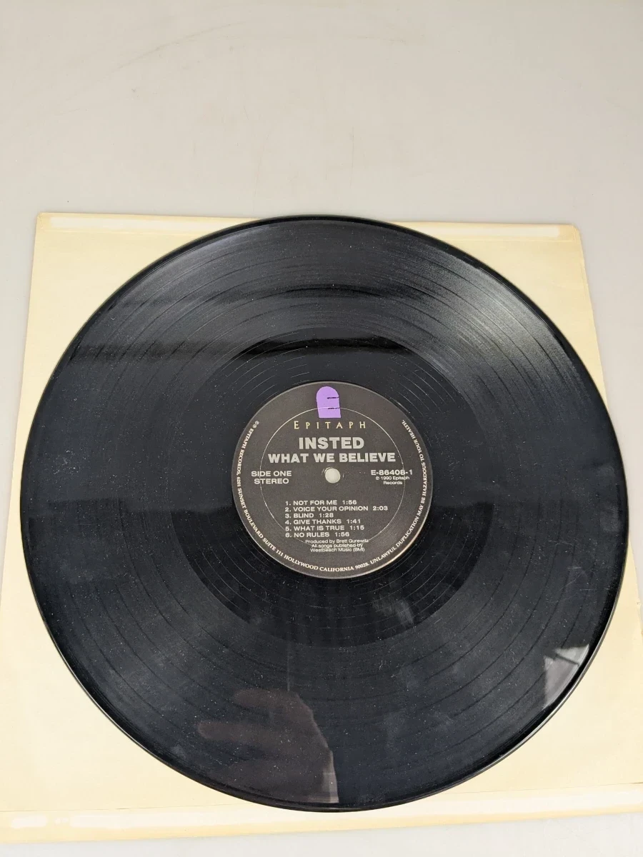 Vinylplaat What We Believe van Insted - foto 4